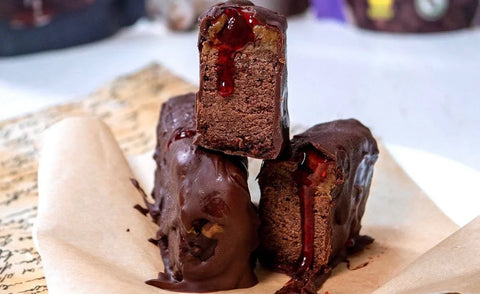 The Ultimate Raspberry & Peanut Butter Protein Bars