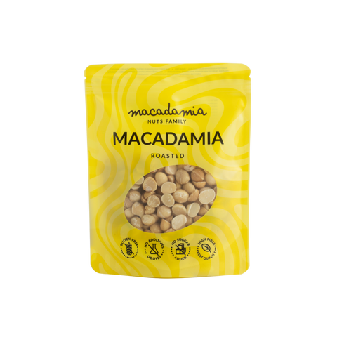 Skrudinti makadamijų riešutai