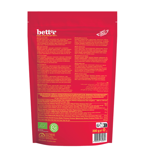 BIO Choco Drops Różowe