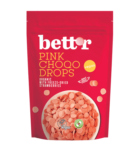 BIO Choco Drops Różowe