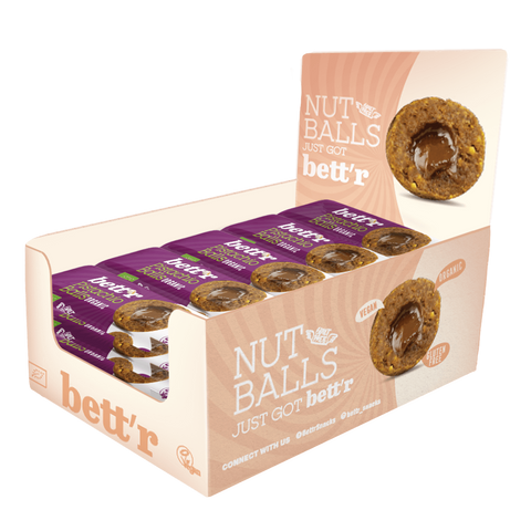 BIO Kulki owocowe z nadzieniem pistacjowym