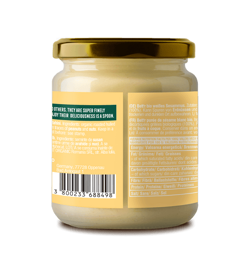 BIO Tahini z białego sezamu