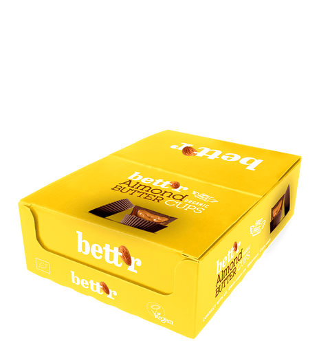 BIO Kubeczki Maślane Orzechowe z Kremem Migdałowym