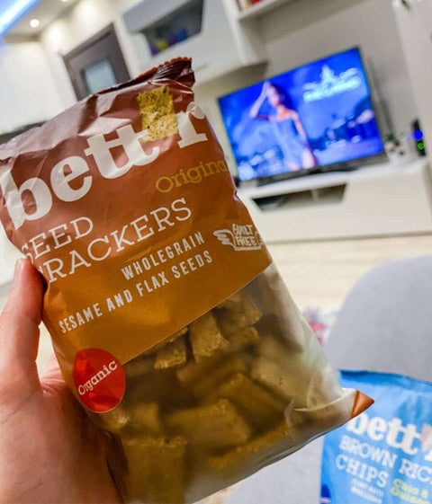 Bio Krakersy pełnoziarniste