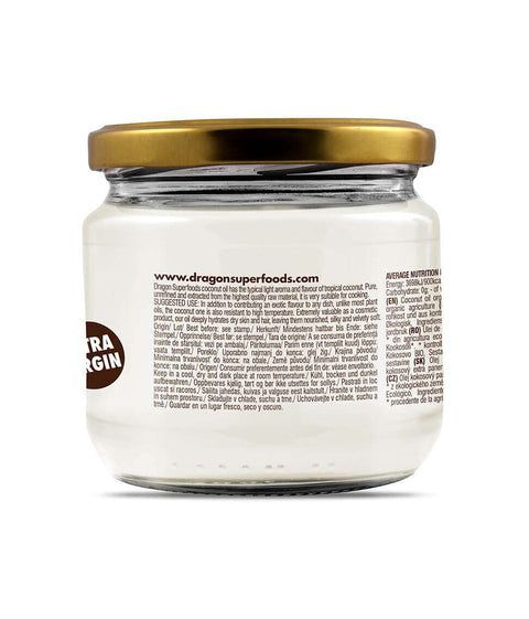 Bio olej kokosowy, nierafinowany (extra virgin)