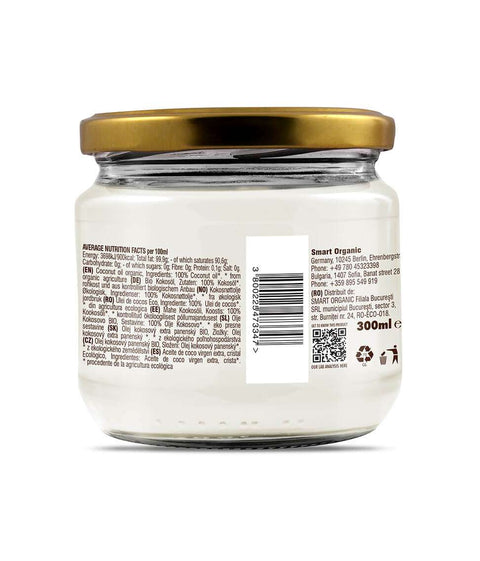 Bio olej kokosowy, nierafinowany (extra virgin)