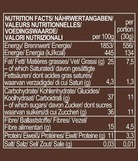 BIO baton z ziarnami kakaowca