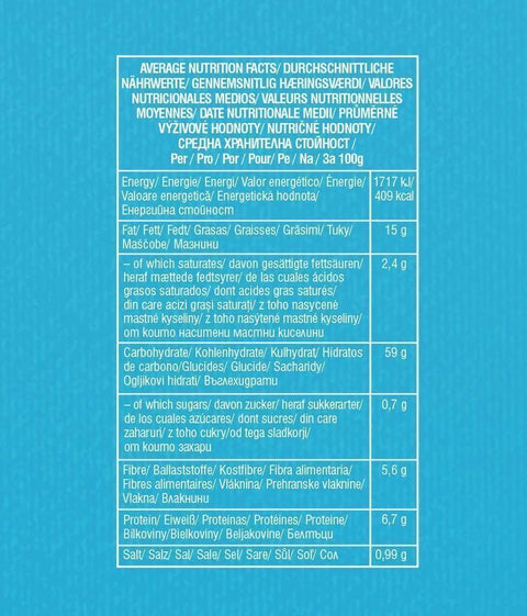 Bio Chipsy z brązowego ryżu z chia i komosą ryżową