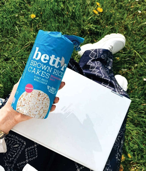 Bio Wafle z brązowego ryżu z solą himalajską