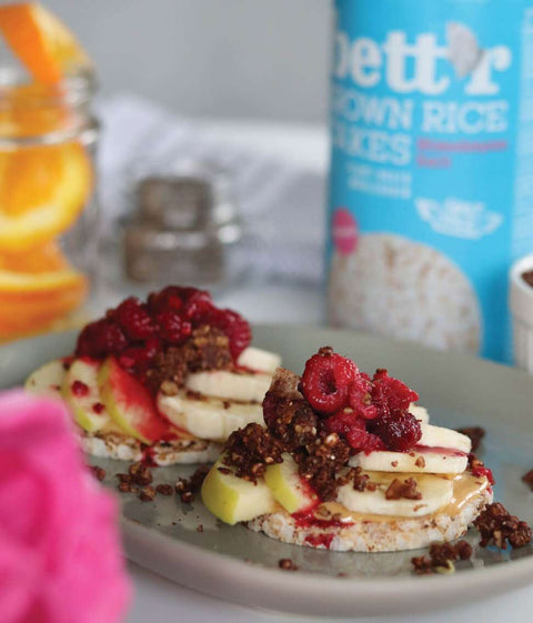 Bio Wafle z brązowego ryżu z solą himalajską