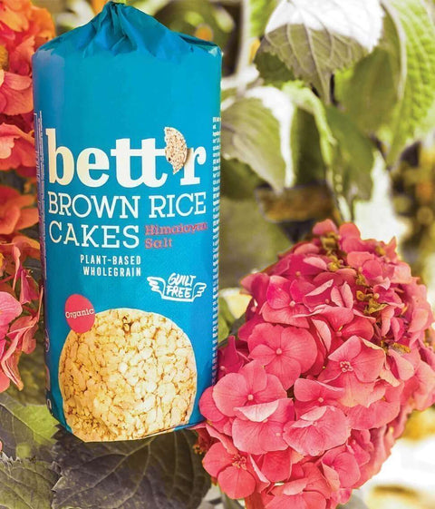 Bio Wafle z brązowego ryżu z solą himalajską