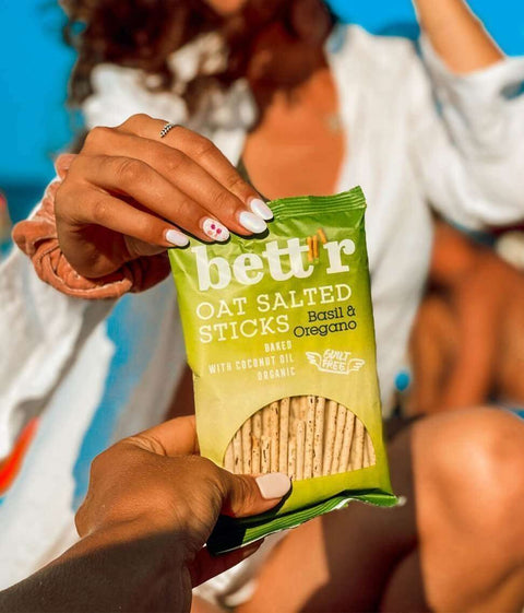 BIO Solone paluszki owsiane z bazylią i oregano