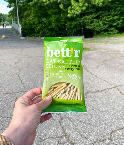 BIO Solone paluszki owsiane z bazylią i oregano