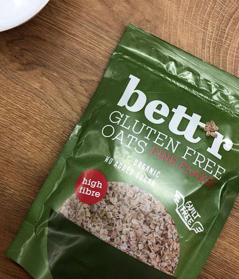 Bio Bezglutenowe Płatki Owsiane Drobne