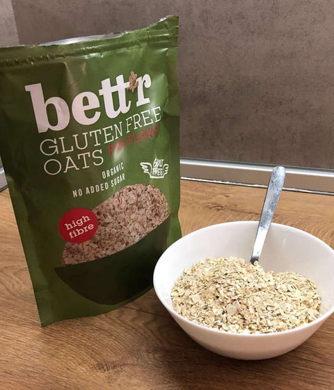 Bio Bezglutenowe Płatki Owsiane Drobne