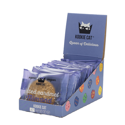 BIO Ciastko Migdałowe o Smaku Solonego Karmelu