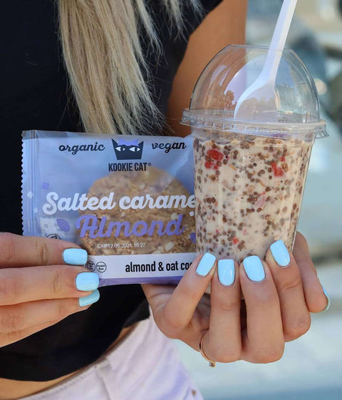 BIO Ciastko Migdałowe o Smaku Solonego Karmelu