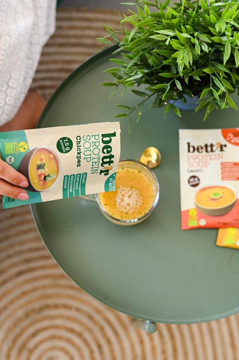 BIO Zupa Wysokobiałkowa Z Czerwoną Soczewicą