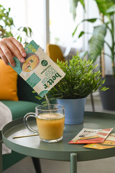 BIO Zupa Wysokobiałkowa Z Ciecierzycą