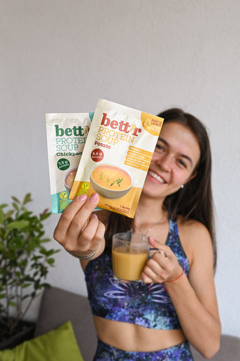 BIO Zupa Wysokobiałkowa Z Ciecierzycą