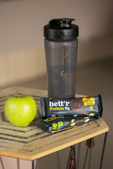 BIO kulki proteinowe z nadzieniem kakaowym