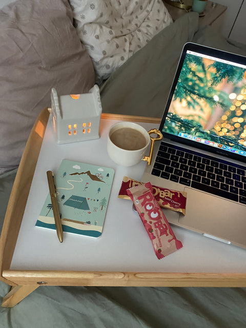 BIO Baton Truskawkowy w Różowej Czekoladzie