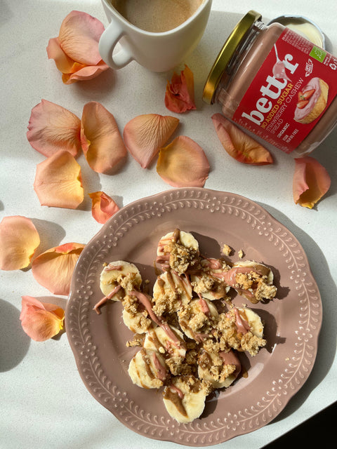 BIO Krem z truskawkami i orzechami nerkowca, bez dodatku cukru