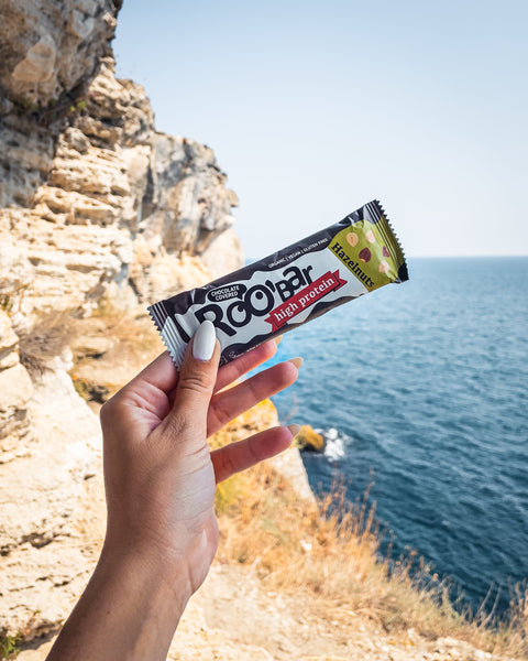 BIO Baton Białkowy z Orzechami Laskowymi w Czekoladzie