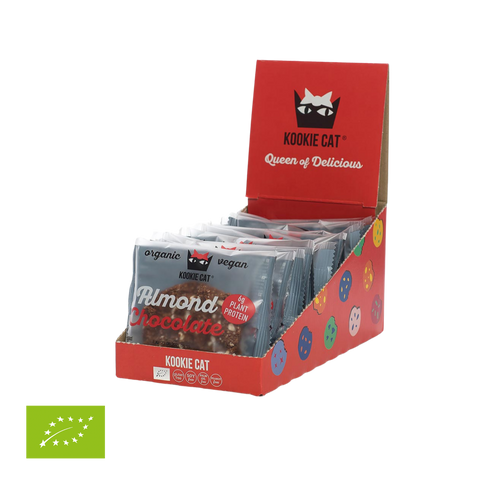 Biobiałkowe ciasteczko z ciemną czekoladą