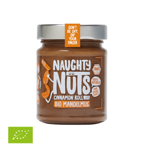 BIO Bułka Cynamonowa z Masłem Migdałowym