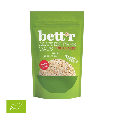 Bio Bezglutenowe Płatki Owsiane Drobne