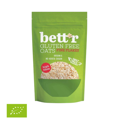 Bio Bezglutenowe Płatki Owsiane Drobne