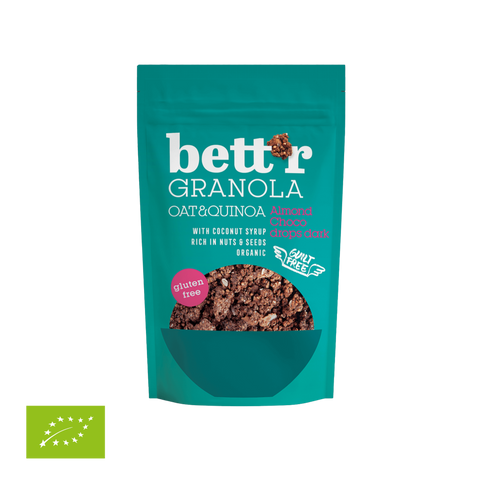 BIO Granola Migdałowo-Czekoladowa z kawałkami czekolady