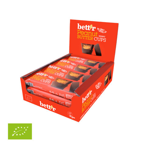 BIO Kubeczki z masłem orzechowym 