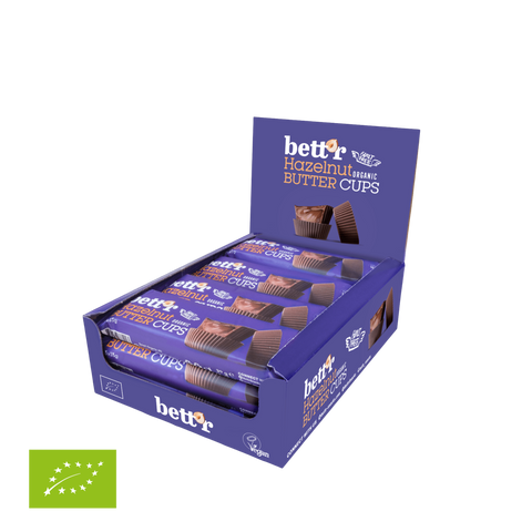 BIO Kubeczki z kremem z orzechów laskowych