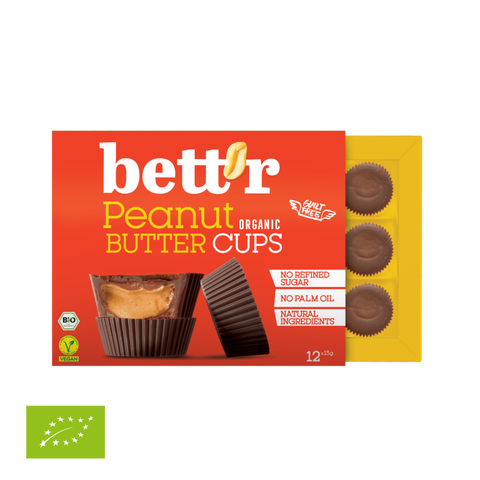 Bio Pudełko Kubeczków z Masłem Orzechowym