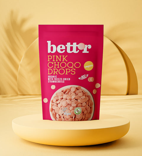 BIO Choco Drops Różowe