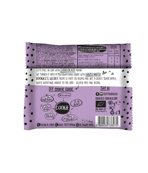 BIO Cookie Choc Chip i Orzech Laskowy
