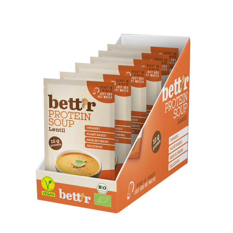 BIO Zupa Wysokobiałkowa Z Czerwoną Soczewicą