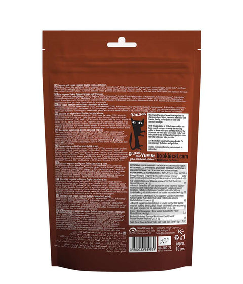 Bio Mini Ciasteczka Shareables Podwójna Czekolada z Orzechami Włoskimi