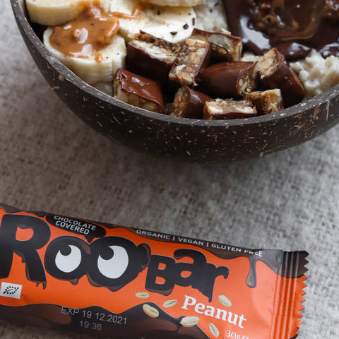 BIO Batonik Orzechowy w Czekoladzie