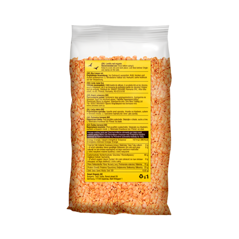 Bio soczewica czerwona