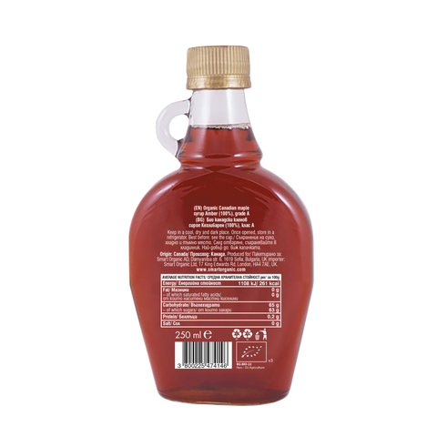 BIO syrop klonowy bursztynowy